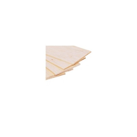 Madera de balsa de 1000x100x1mm