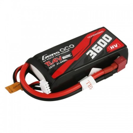 Gens Ace 3600 mah 11.4V 60C HV 3S1P