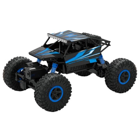 CRAWLER 1/18 4WD CON BATERIA 4.8v. NiCd AZUL