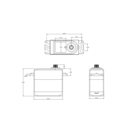 SERVO SRT CH6020 CAR HV CORELESS CAJA SEMI-METALICA 20KG 0.09S. -1/8