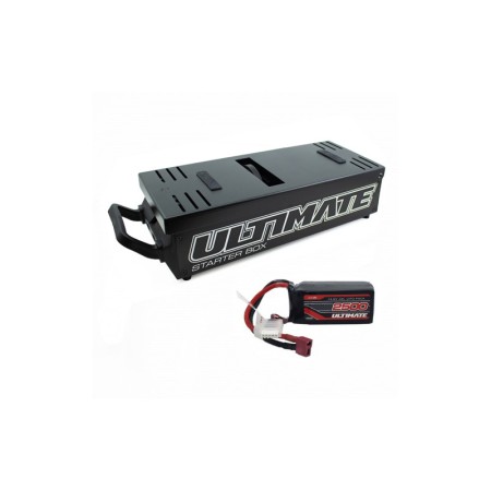 COMBO CAJA ARRANCADORA CON BATERIA 14.8V 2500mAh 20C ULTIMATE RACING