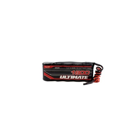 BATERÍA ULTIMATE NiMh RECEPTOR PLANA 6.0v. 1800mAh CONEXIÓN JR