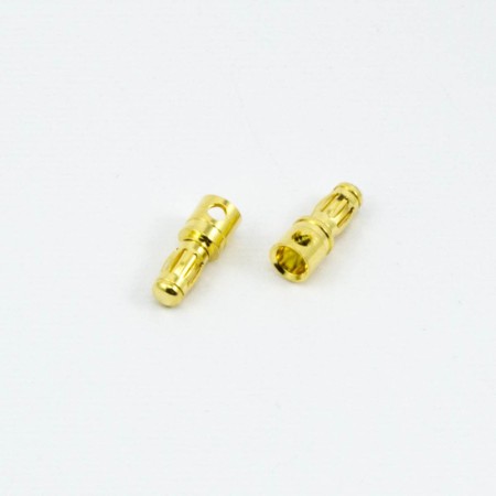 CONECTOR BANANA 3,5mm MACHO (2u.)