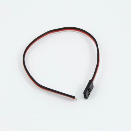 CONECTOR FUTABA MACHO CON CABLE (20cm)