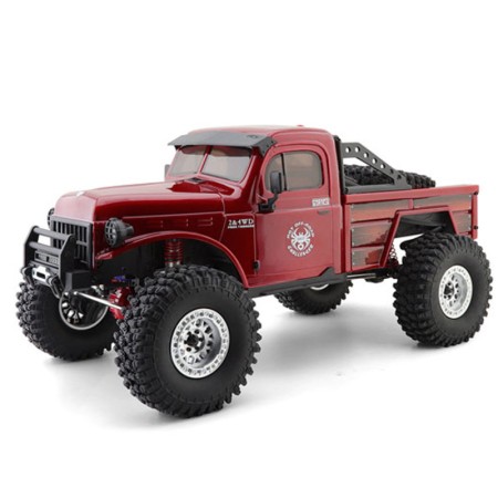 COCHE CRAWLER CHALLENGER1/10 RGT86170 4X4 WATERPROOF ROJO RTR