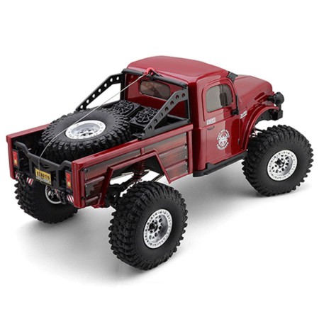 COCHE CRAWLER CHALLENGER1/10 RGT86170 4X4 WATERPROOF ROJO RTR