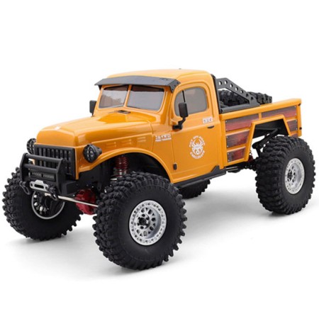 COCHE CRAWLER CHALLENGER1/10 RGT86170 4X4 WATERPROOF AMARILLO RTR