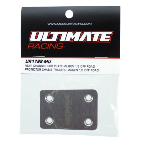 PROTECTOR CHASIS TRASERO MUGEN 1/8 OFF ROAD