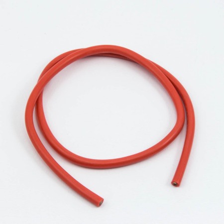 CABLE SILICONA ROJO 12awg (50cm)