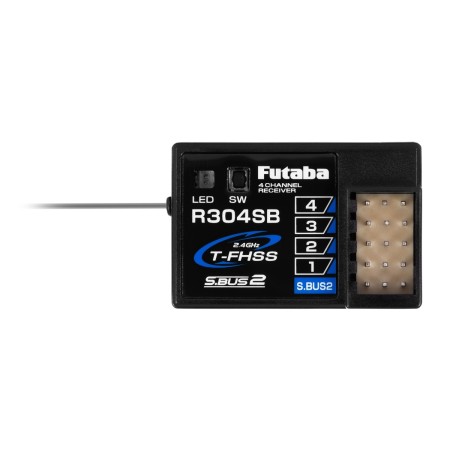 Futaba 4PM Plus T-FHSS, RX R304SB