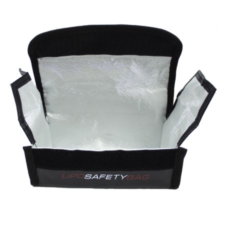 BOLSA DE SEGURIDAD BATERIAS LIPO ULTIMATE 185x75x60mm 5,70 € Sin IVA