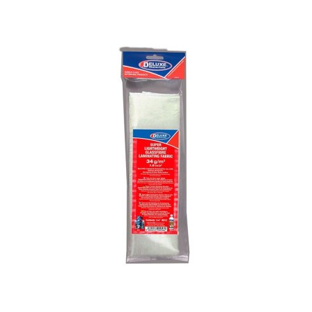 TELA DE FIBRA DE VIDRIO PARA LAMINADOS. 34g/m2 (1 METRO CUADRADO)