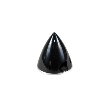 Cono plástico negro gemfan 38mm, base de aluminio bipala