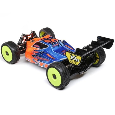 TLR 8IGHT-X/E 2.0 Combo Nitro/Electrico 1/8TT 4WD Race Buggy Kit