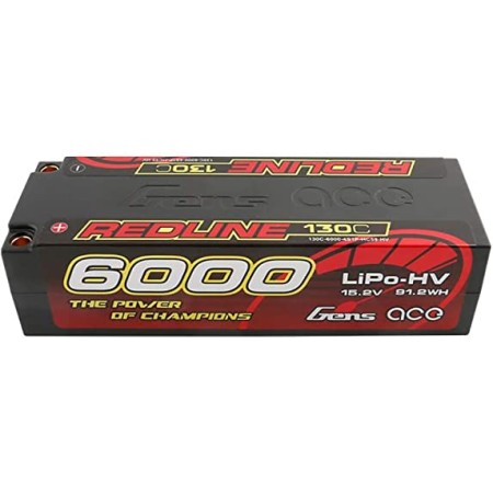 Gens ace Redline Series 6000mAh 15.2V 130C 4S1P